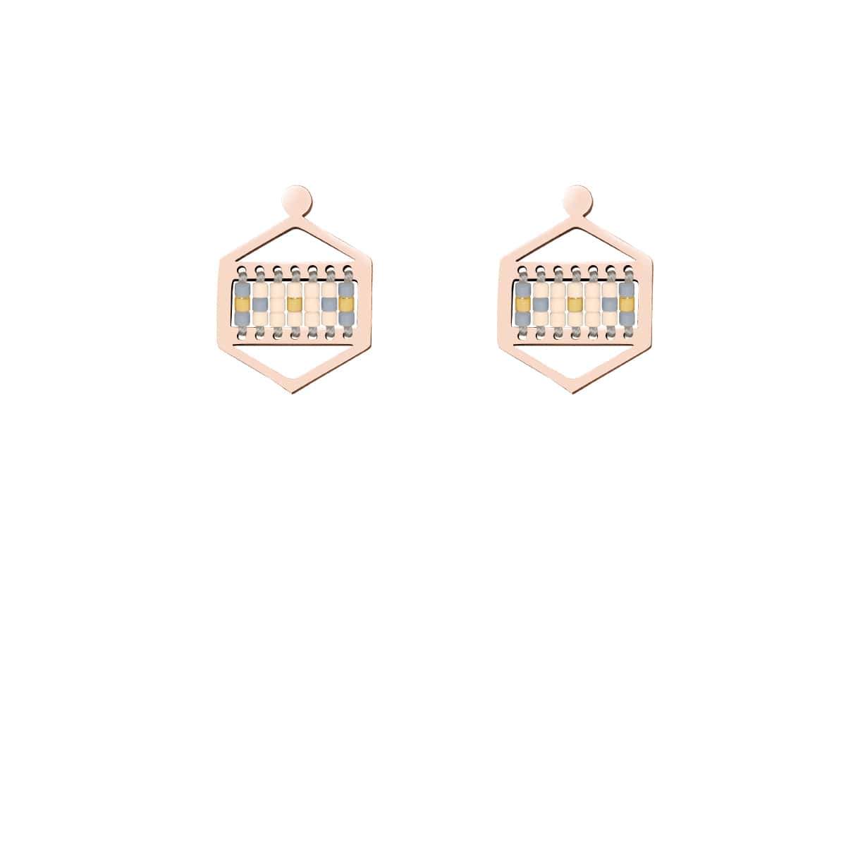 Monterey | 18 Karat Roségold | Boho-Ohrringe